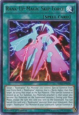 Rank-Up-Magic Skip Force - SHVI-EN058 - Rare 1st Edition Shining Victories 1st Edition Singles (Espanol)