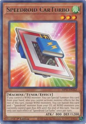 Speedroid CarTurbo - MP21-EN162 - Rare 1st Edition 2021 Mega-Tin: Ancient Battles 1st Edition Singles