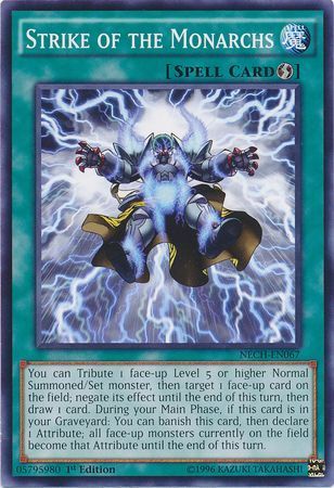 Strike of the Monarchs - NECH-EN067 - Common 1st Edition The New Challengers (NECH) 1st Edition Singles