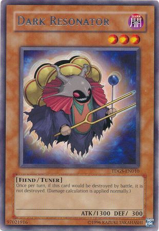 Dark Resonator - TDGS-EN010 - Rare Unlimited The Duelist Genesis [TDGS] Unlimited Singles