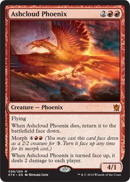 Ashcloud Phoenix 099/269
Khans of Tarkir Singles