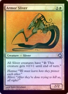 Armor Sliver - Foil
Premium Deck Series: Slivers Singles