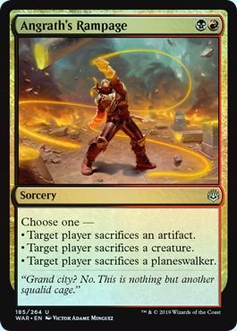 Angrath&#39;s Rampage 185/264 - Foil
War of the Spark Foil Singles