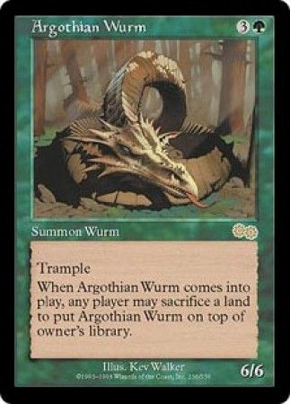 Argothian Wurm
Urza&#39;s Saga Singles