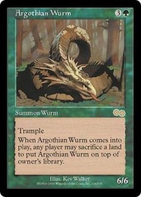 Argothian Wurm
Urza&#39;s Saga Singles