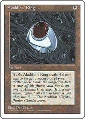 Aladdin&#39;s Ring MTG 4th Edition (Magic Cards) Singles
