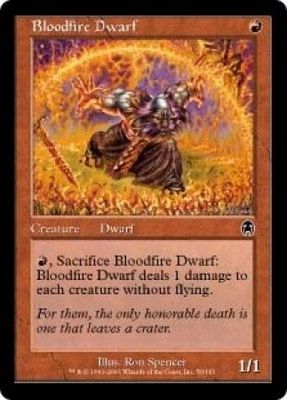 Bloodfire Dwarf 56/143 - Apocalypse Singles