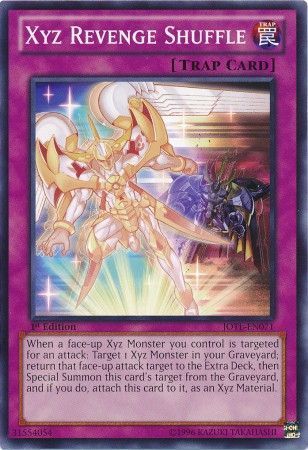 Xyz Revenge Shuffle - JOTL-EN071 - Common 1st Edition Judgment of the Light 1st Edition Singles
