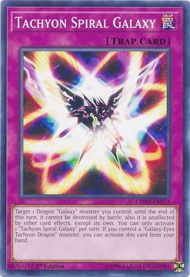 Tachyon Spiral Galaxy - CHIM-EN073 - Common 1st Edition Chaos Impact 1st Edition Singles