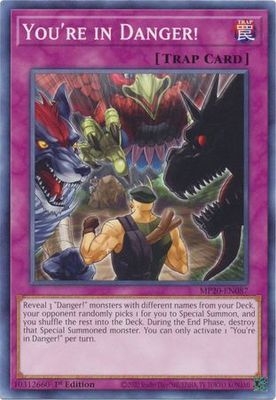 You&#39;re in Danger! - MP20-EN087 - Common 1st Edition 2020 Mega-Tin: Lost Memories 1st Edition Singles