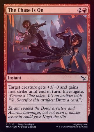 The Chase Is On 0116 - Foil
Murders at Karlov Manor Foil Singles