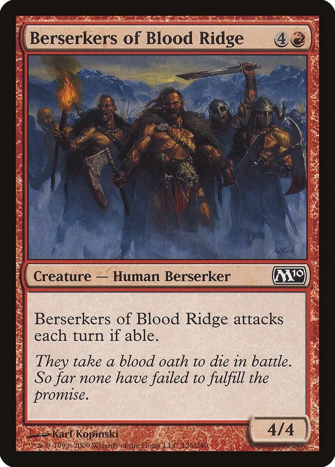 Berserkers of Blood Ridge 126/249 - Magic 2010 (M10)