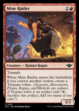 Mine Raider 0135 - Outlaws of Thunder Junction Singles (Español)