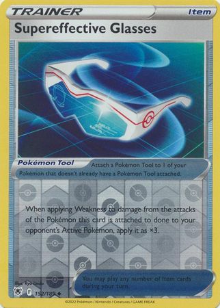 Supereffective Glasses - 152/189 - Uncommon Reverse Holo
Sword &amp; Shield: Astral Radiance Reverse Holo Singles