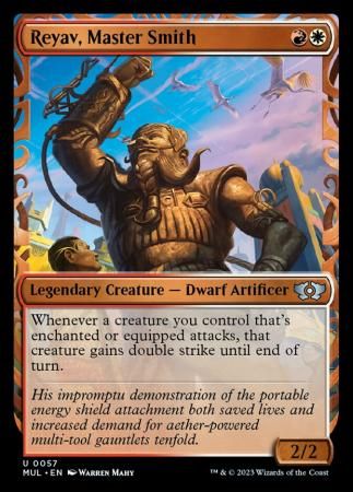 Reyav, Master Smith 0057 Showcase March of the Machine Multiverse Legend Singles