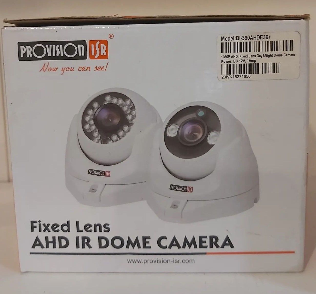 TS camera Fixed Lens ahs ir dome