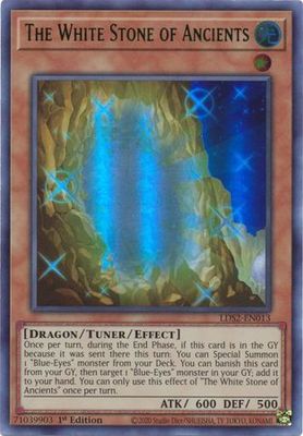 The White Stone of Ancients (Green) - LDS2-EN013 - Ultra Rare 1st Edition Legendary Duelists: Season 2 [LDS2] 1st Edition Singles