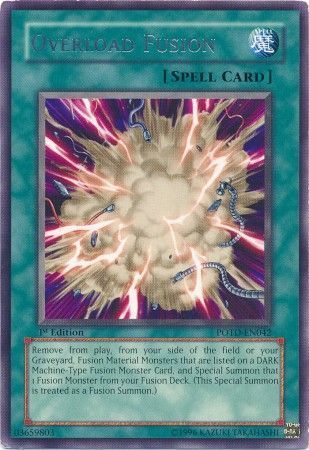 Overload Fusion - POTD-EN042 - Rare 1st Edition
Power of the Duelist [POTD] 1st Edition Singles