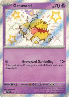 SJ Greavard - SVP070 - Shiny Promo
Pokemon Scarlet &amp; Violet Promos