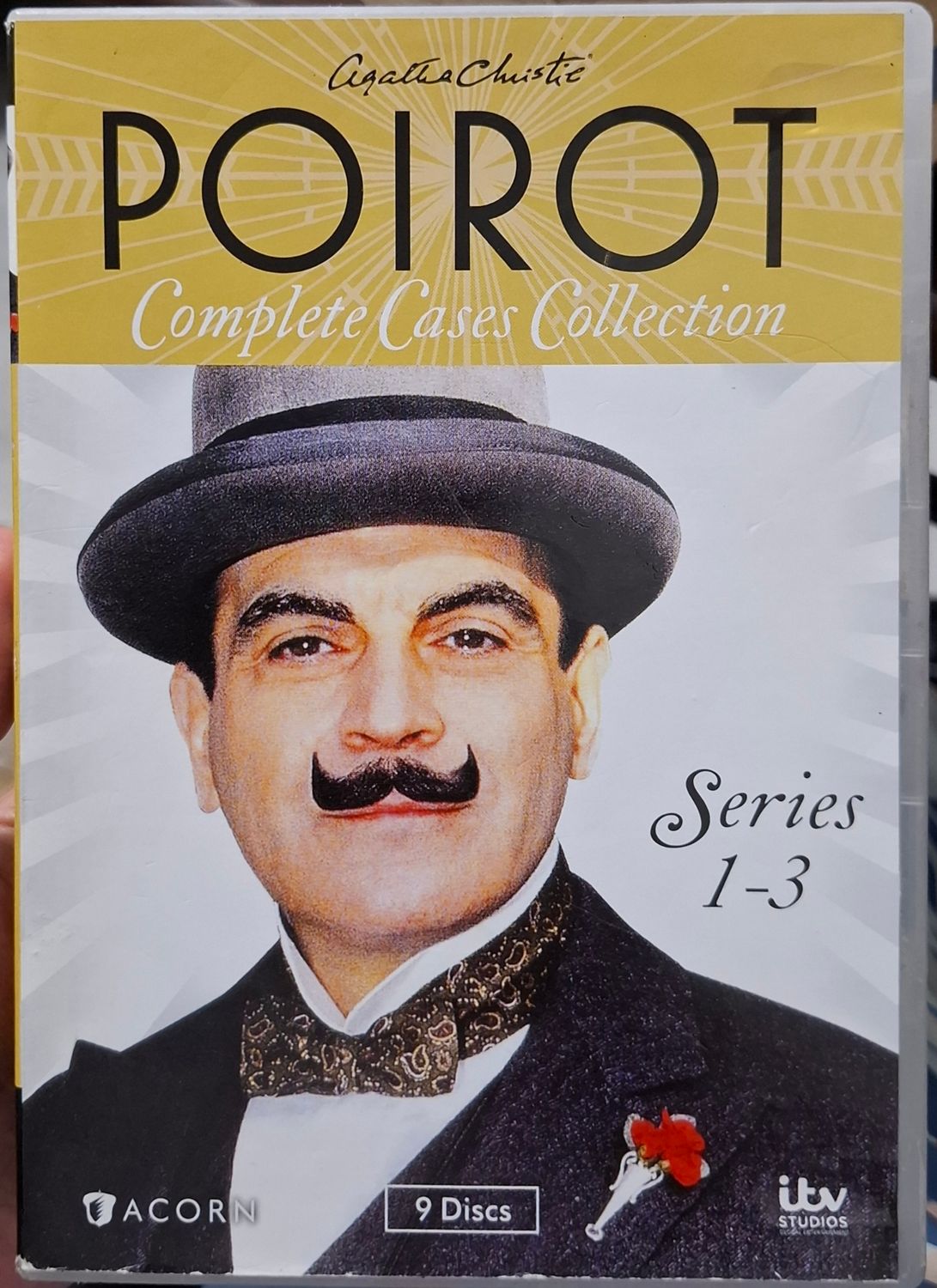 SH Poirot Complete Cases Collection DVD Usado Completo