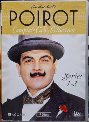 SH Poirot Complete Cases Collection DVD Usado Completo