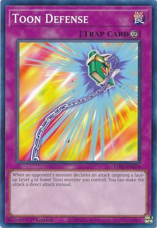Toon Defense - LDS1-EN070 - Common 1st Edition Legendary Duelists: Season 1 [LDS1] 1st Edition Singles