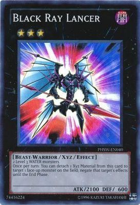 Black Ray Lancer - PHSW-EN040 - Super Rare Unlimited
Photon Shockwave Unlimited Singles