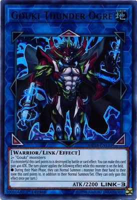 Gouki Thunder Ogre - MP18-EN133 - Ultra Rare 1st Edition 2018 Mega-Tins Singles