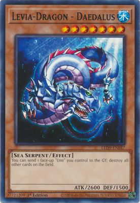Levia-Dragon - Daedalus - LED9-EN047 - Rare 1st Edition Legendary Duelists: Duels from the Deep 1st Edition Singles (espanol)