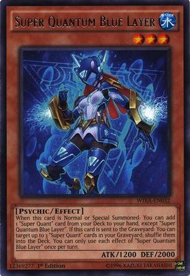 Super Quantum Blue Layer - WIRA-EN032 - Rare 1st Edition
Wing Raiders 1st Edition Singles