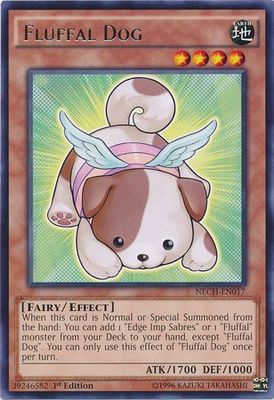 Fluffal Dog - NECH-EN017 - Rare 1st Edition
The New Challengers (NECH) 1st Edition Singles