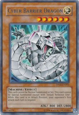 Cyber Barrier Dragon - DP04-EN002 - Rare Unlimited Duelist Pack: Zane Truesdale [DP04] Unlimited Singles