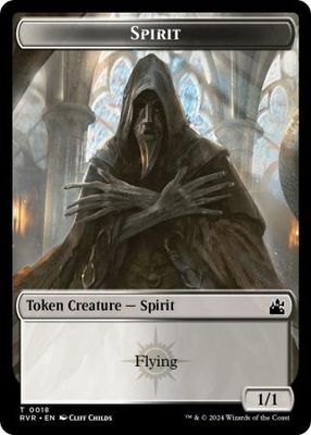 Spirit Token 0018 Ravnica Remastered Singles