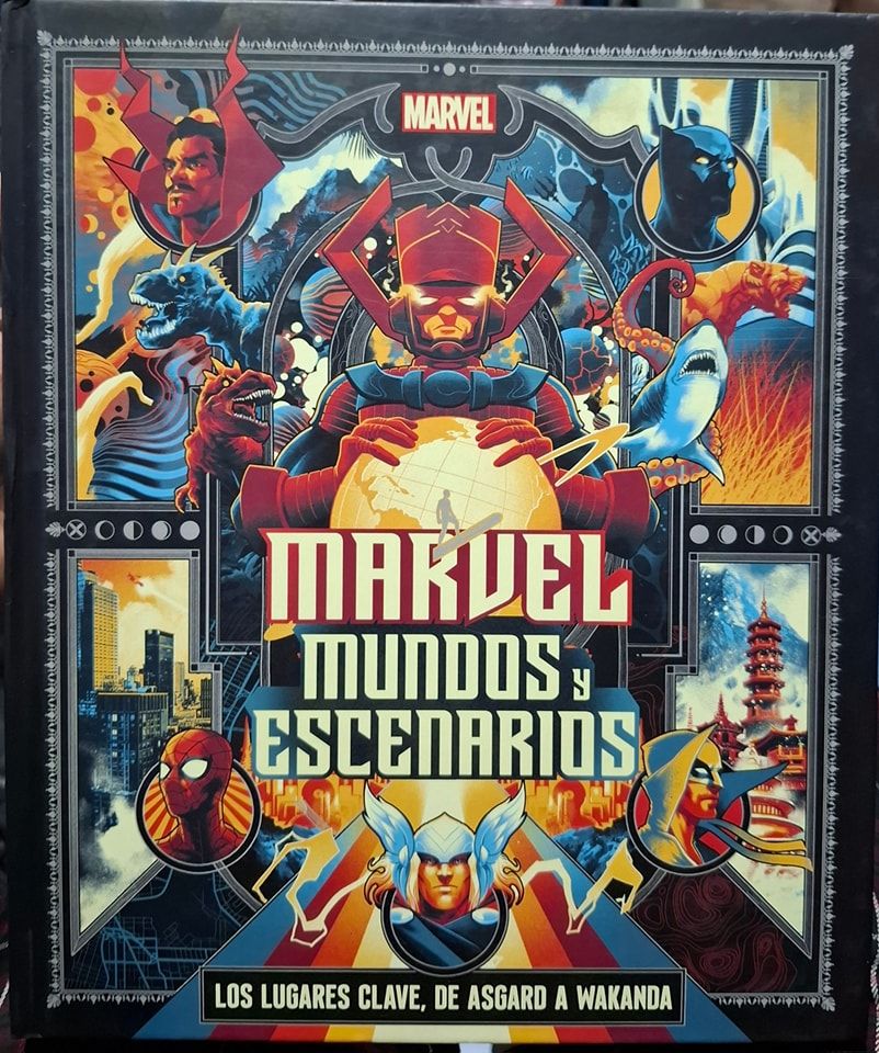 SJ Marvel Mundos y Escenarios Asgard Wakanda Tapa Dura
