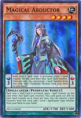 Magical Abductor - PEVO-EN029 - Super Rare 1st Edition
Pendulum Evolution Singles