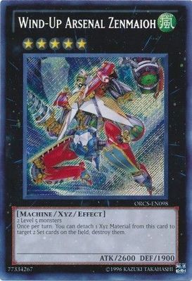 Wind-Up Arsenal Zenmaioh - ORCS-EN098 - Secret Rare Unlimited
Order of Chaos Unlimited Singles