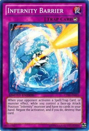 Infernity Barrier - CT09-EN023 - Super Rare Limited Edition Yu-Gi-Oh! Promo Cards