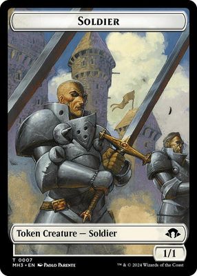 Phyrexian Germ // Soldier Double-Sided Token - Modern Horizons 3 (MH3)
Modern Horizons 3