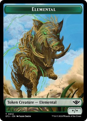 Elemental Token - Outlaws of Thunder Junction (OTJ)
Outlaws of Thunder Junction