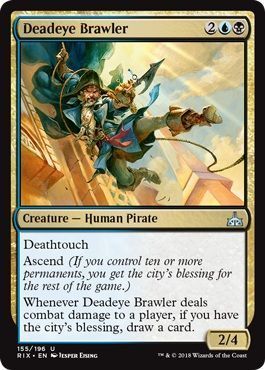 Deadeye Brawler 155/196 Rivals of Ixalan Singles