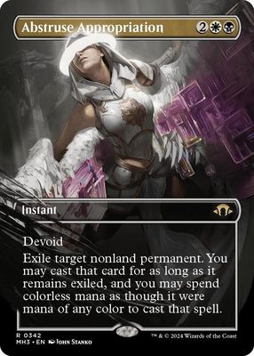GA Abstruse Appropriation (Borderless) - Modern Horizons 3 (MH3) Modern Horizons 3