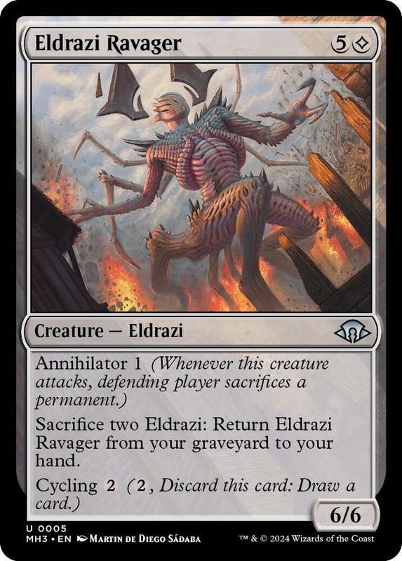 Eldrazi Ravager - Modern Horizons 3 (MH3)
Modern Horizons 3-Foil