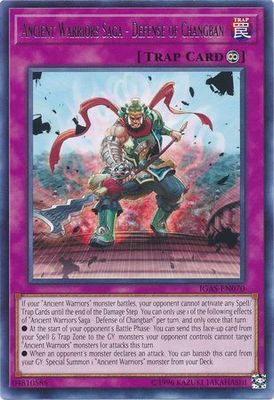 Ancient Warriors Saga - Defense of Changban - IGAS-EN070 - Rare Unlimited Ignition Assault Unlimited Singles