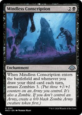 Mindless Conscription - Modern Horizons 3 (MH3)
Modern Horizons 3-Foil