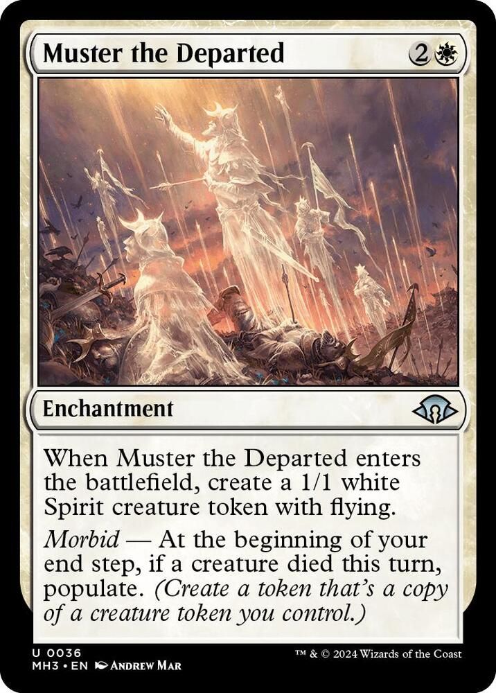 Muster the Departed - Modern Horizons 3 (MH3) Modern Horizons 3-Foil