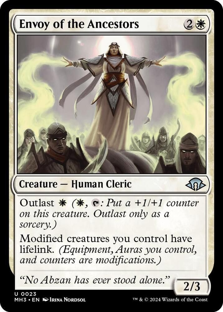 Envoy of the Ancestors - Modern Horizons 3 (MH3) Modern Horizons 3-Foil