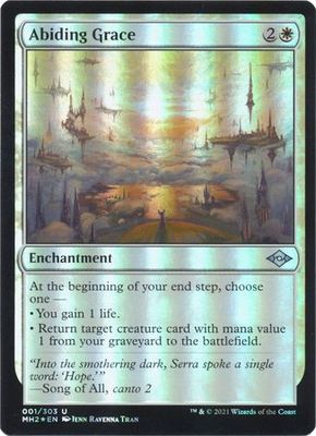 Abiding Grace 001/303 - Foil Modern Horizons 2 Foil Singles