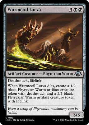 Wurmcoil Larva - Modern Horizons 3 (MH3) Modern Horizons 3-