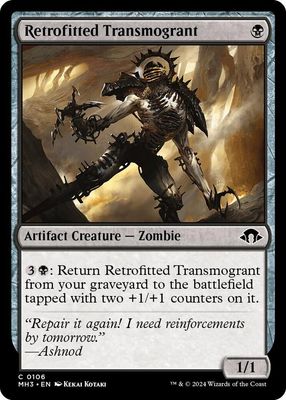 Retrofitted Transmogrant - Modern Horizons 3 (MH3)
Modern Horizons 3-Foil