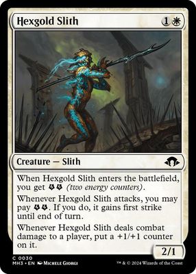Hexgold Slith - Modern Horizons 3 (MH3) Modern Horizons 3